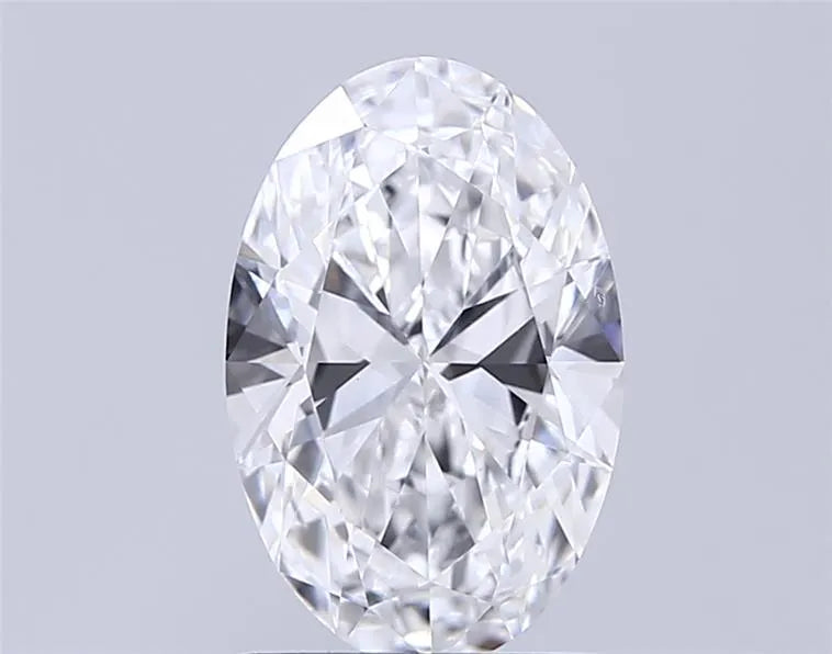 1.40ct Oval Lab Grown Diamond (Colour D, Clarity VS2, IGI Certified)