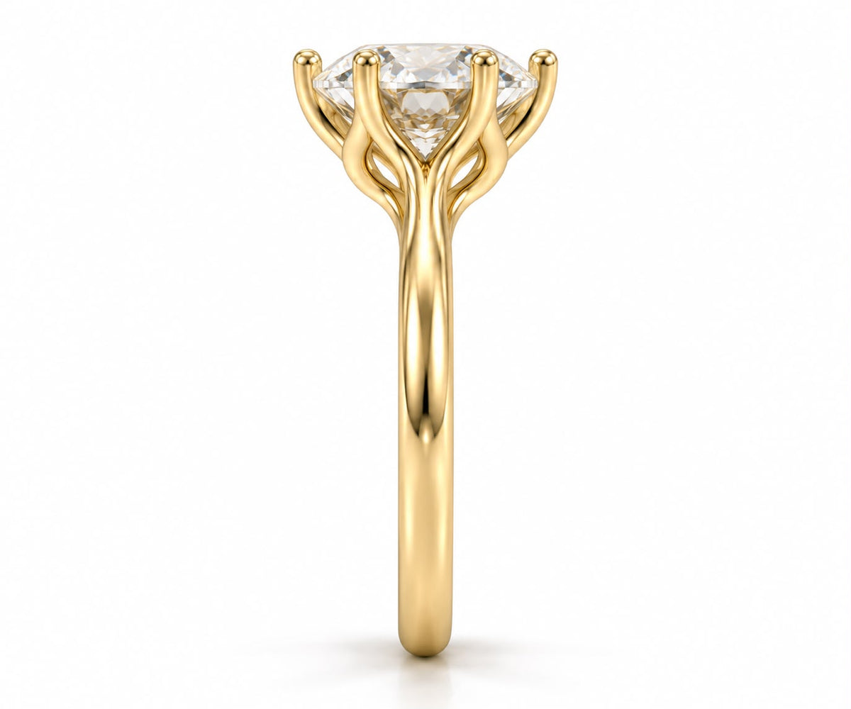 The Elara Oval Solitaire