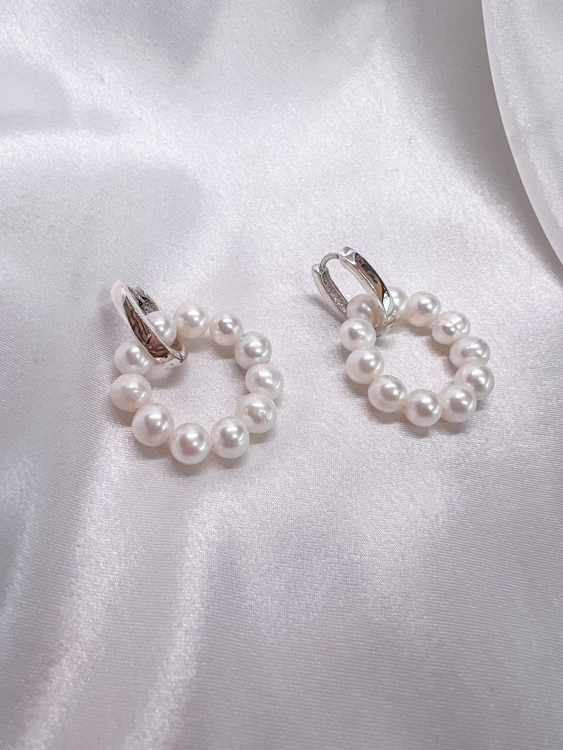 Pearl Hoop image 0